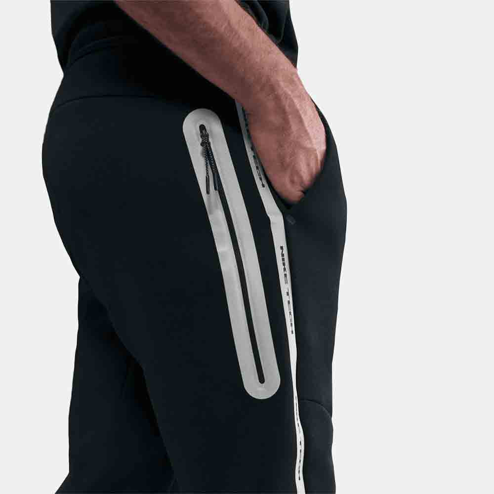 Nike Tech Fleece Joggers Negro Reflectante - vista 4