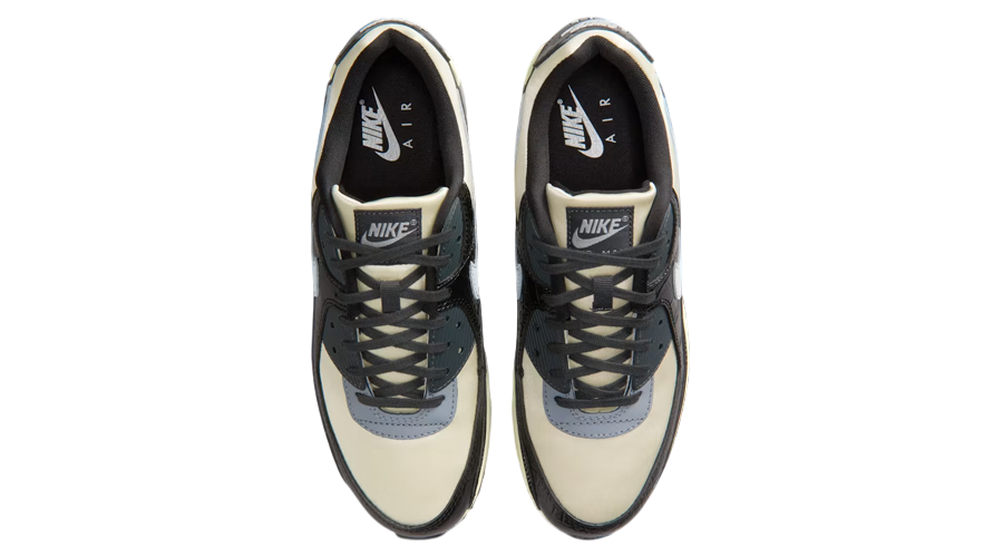 Nike Air Max 90 QS Gris Humo Cocodrilo vista superior
