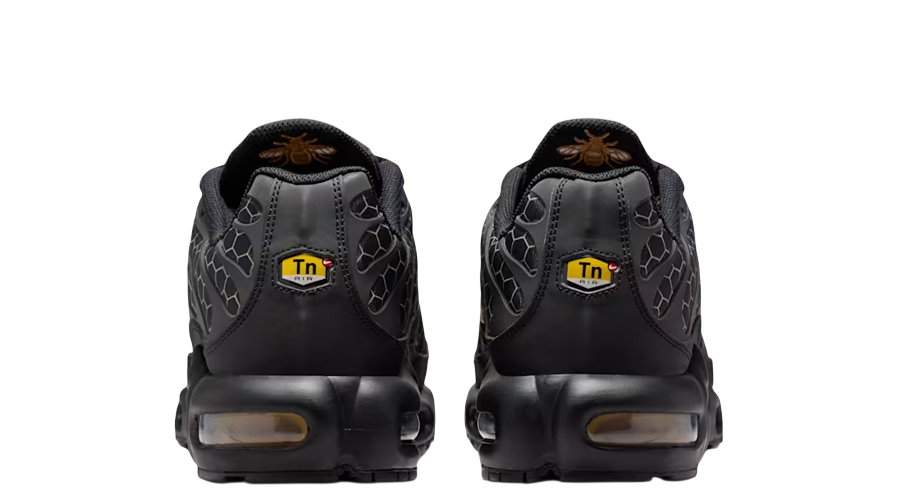 Nike Air Max Plus TN Black Honey vista trasera