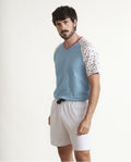 Pijama de Hombre Punto Cuello Pico