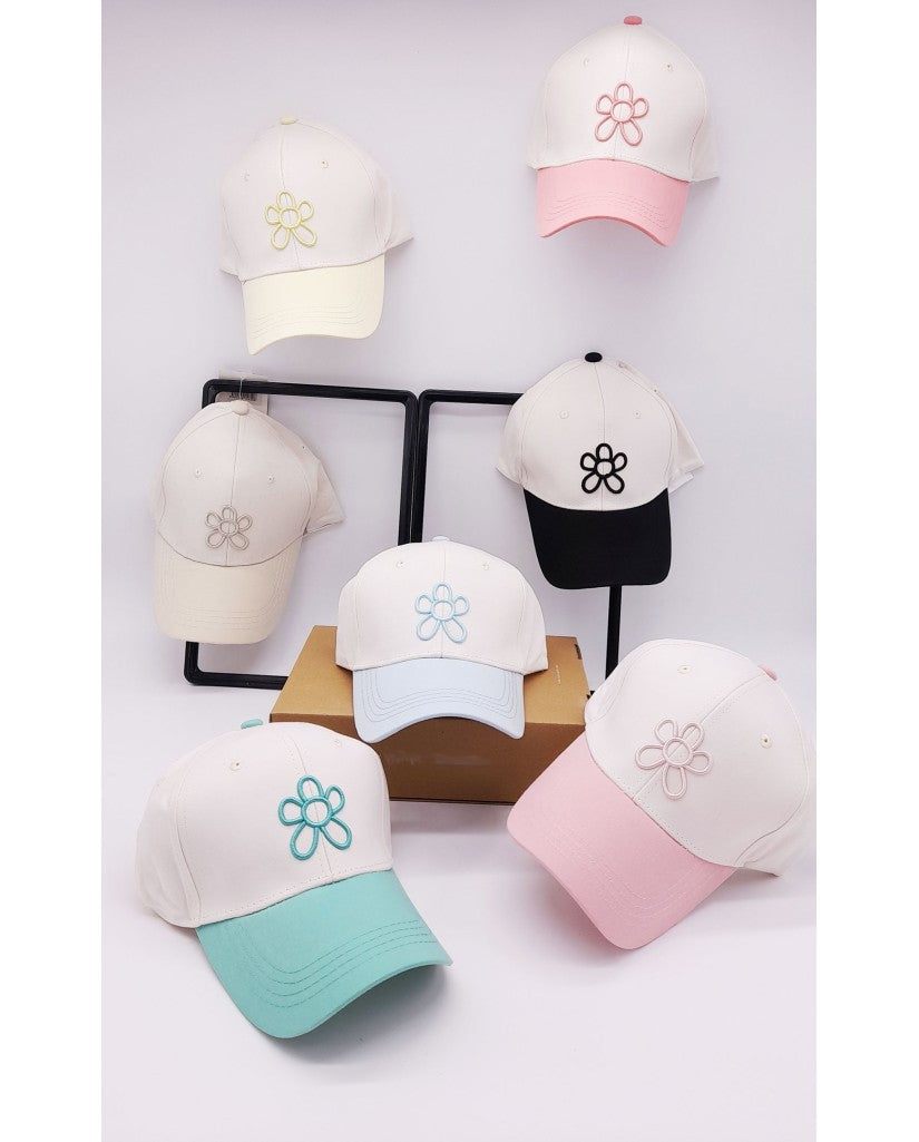 Gorra Flor Mujer