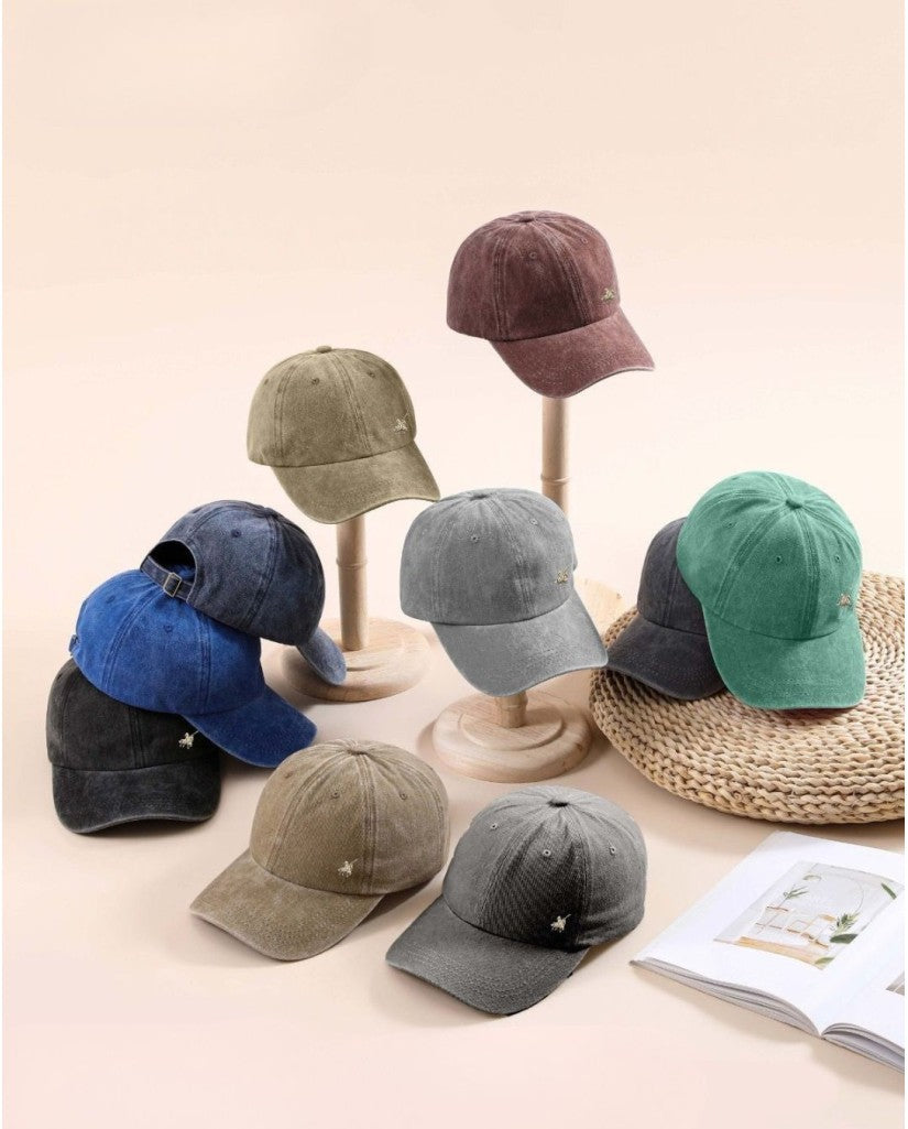 Gorra Hombre Lisa con Tira Ajustable