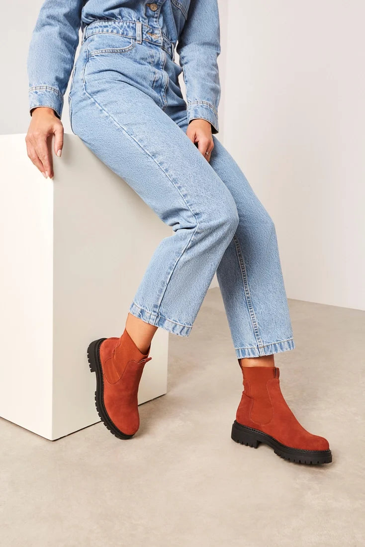 Botines KELLY de ante KMB Shoes
