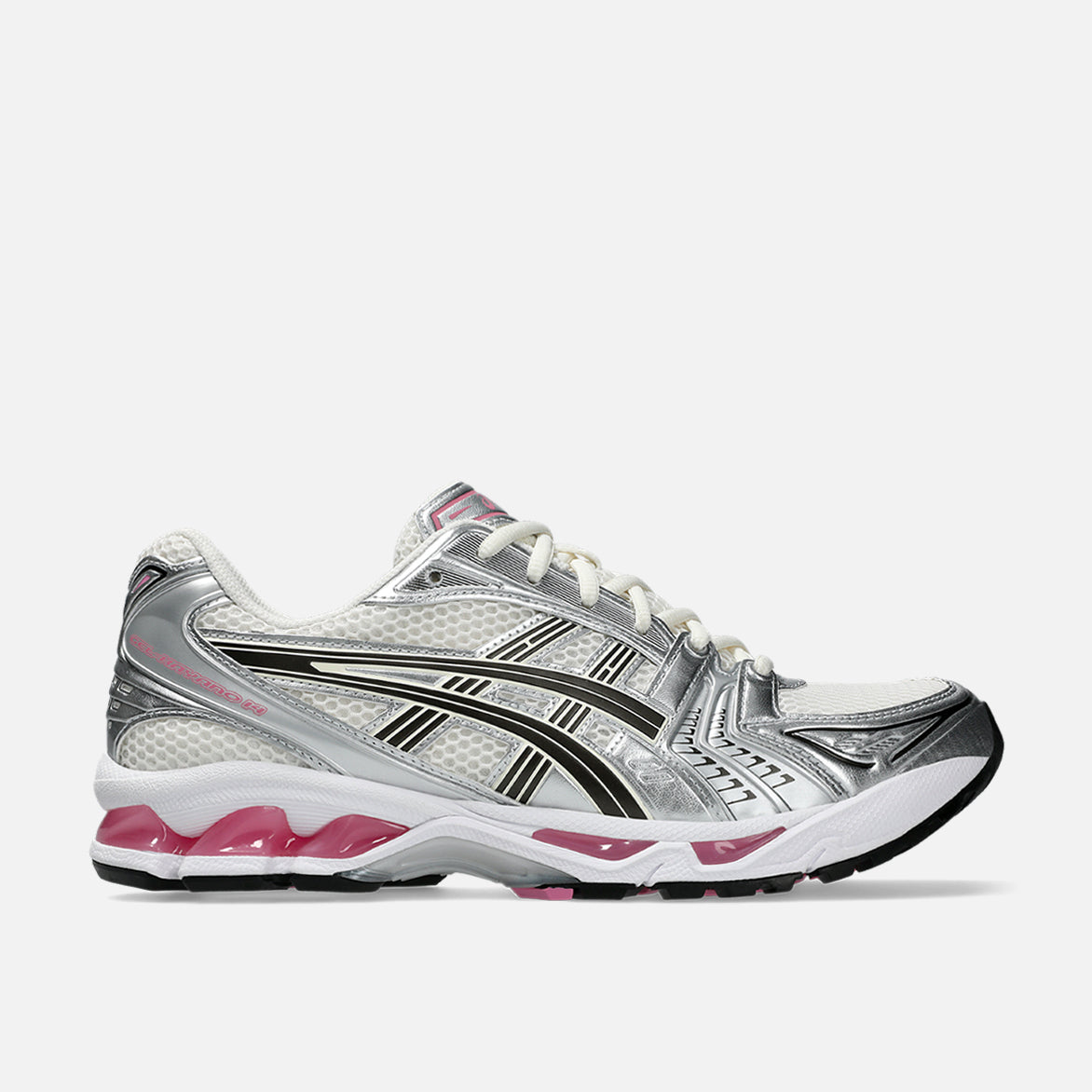 Asics Gel-Kayano 14 Cream Sweet Pink vista lateral