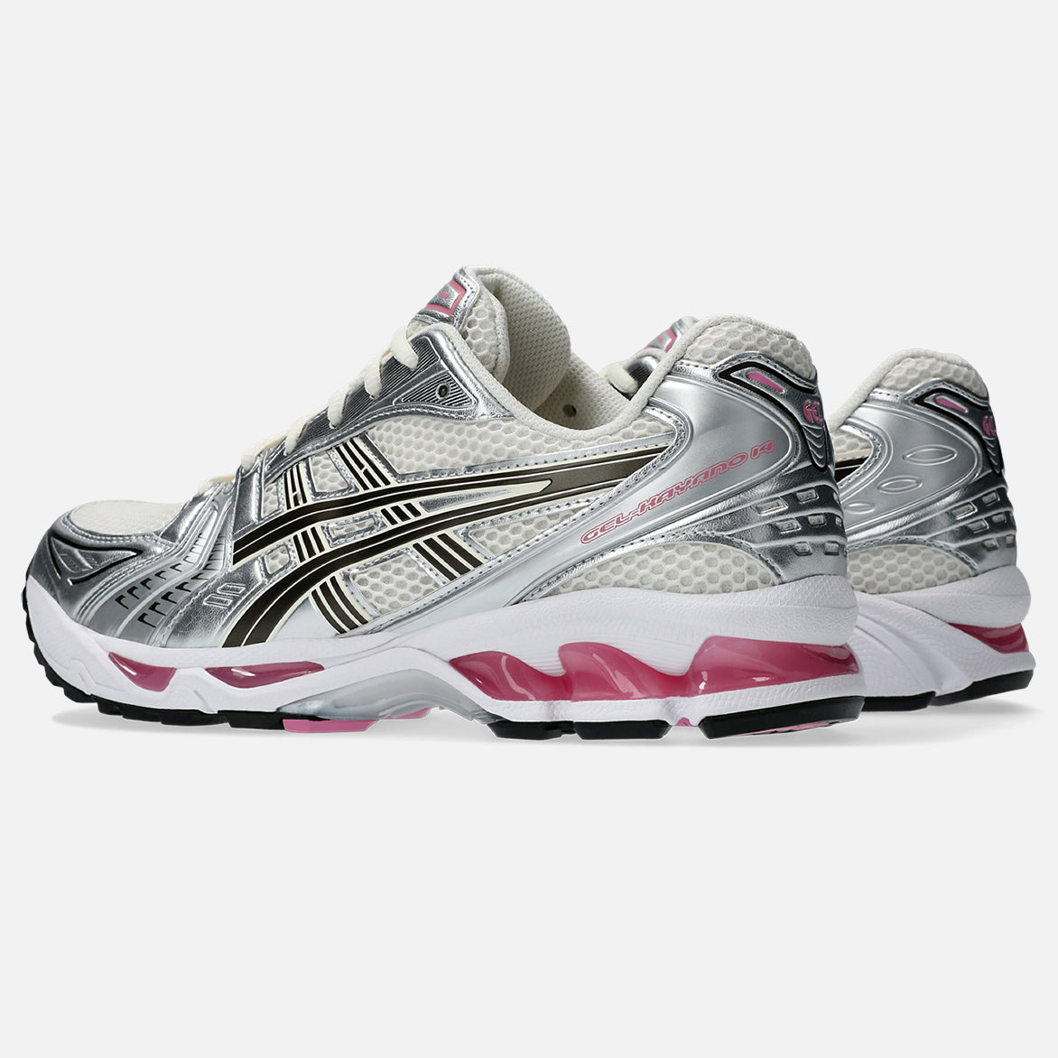 Asics Gel-Kayano 14 Cream Sweet Pink detalle talon GEL