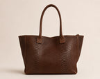 Bolso LOLA de piel italiana grabada pitón ZEEN