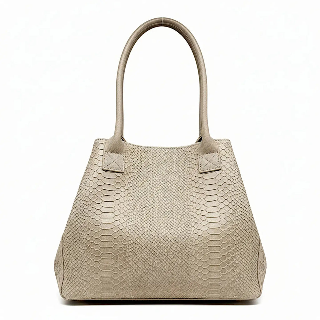 Bolso LOLA de piel italiana grabada pitón