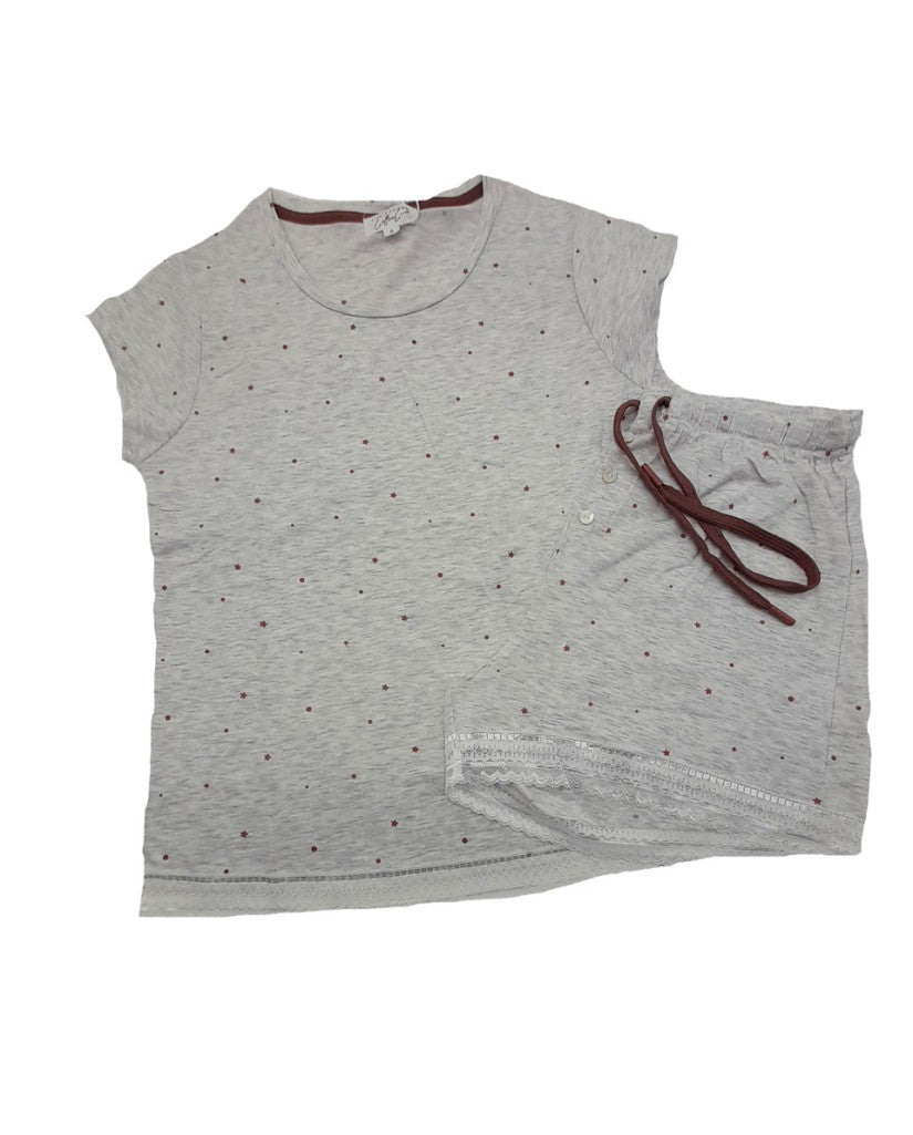 Pijama de Mujer Verano Estrellas Little Unicorn