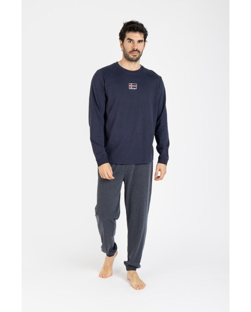 Pijama de Hombre Punto Liso Iceland (imagen 6)
