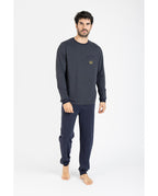 Pijama de Hombre Punto Textura Bolsillo (imagen 2)