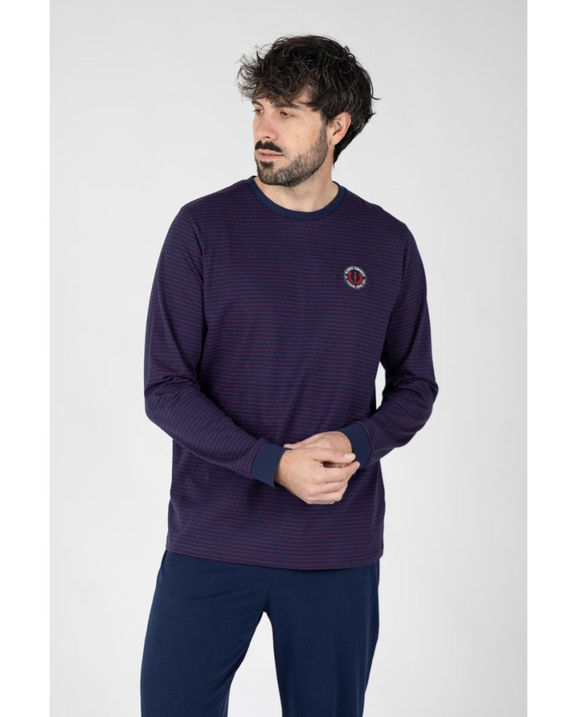 Pijama de Hombre Manga Larga Textura (imagen 5)
