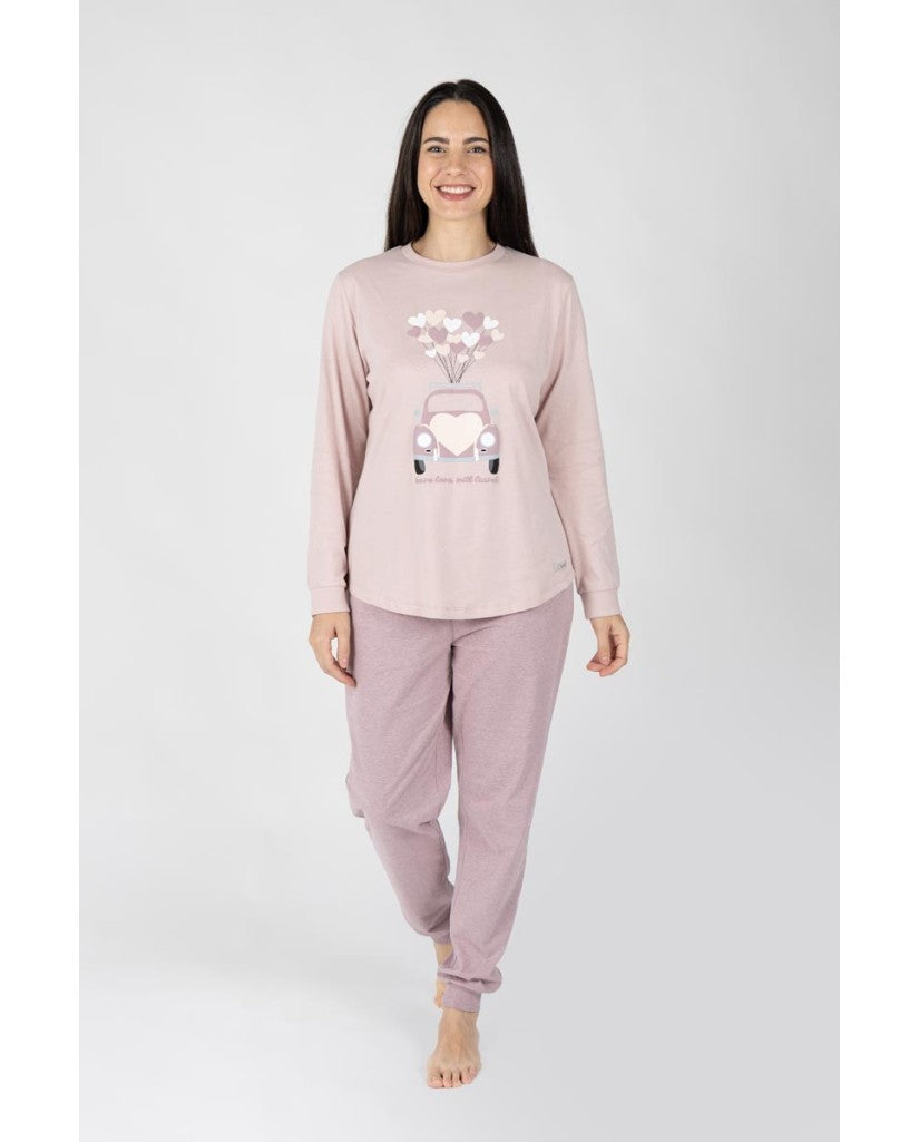Pijama de Mujer Manga Larga Escarabajo (imagen 2)