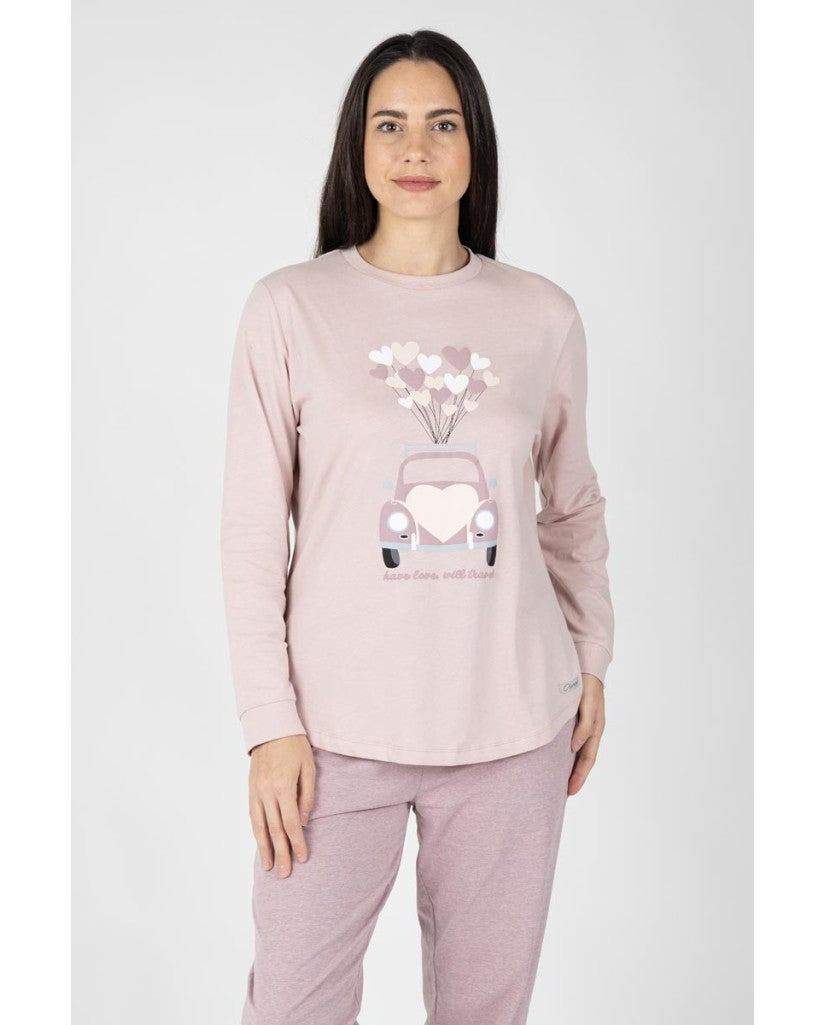 Pijama de Mujer Manga Larga Escarabajo (imagen 4)