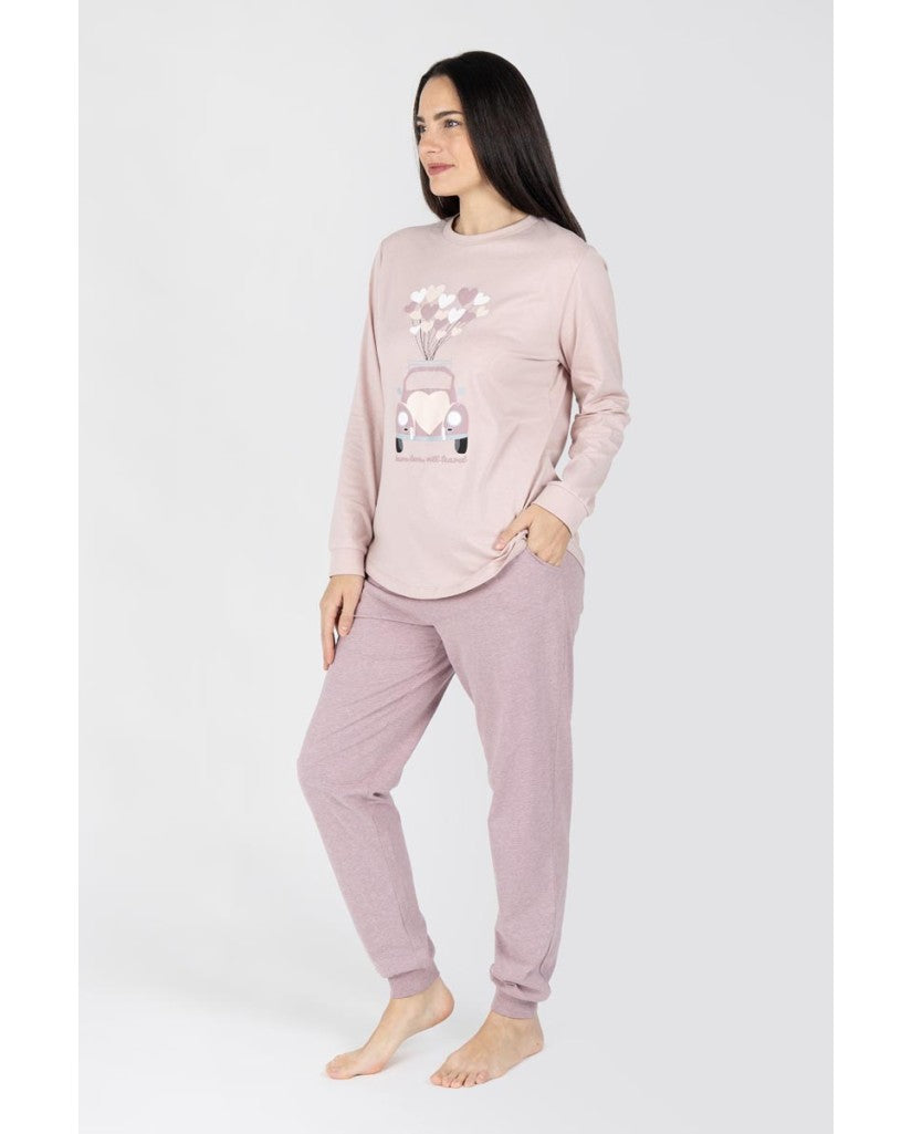 Pijama de Mujer Manga Larga Escarabajo