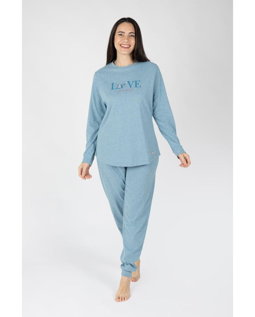 Pijama de Mujer Manga Larga Love Yourself
