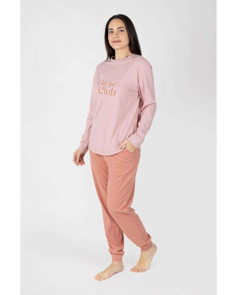 Pijama de Mujer Manga Larga The Girls Club