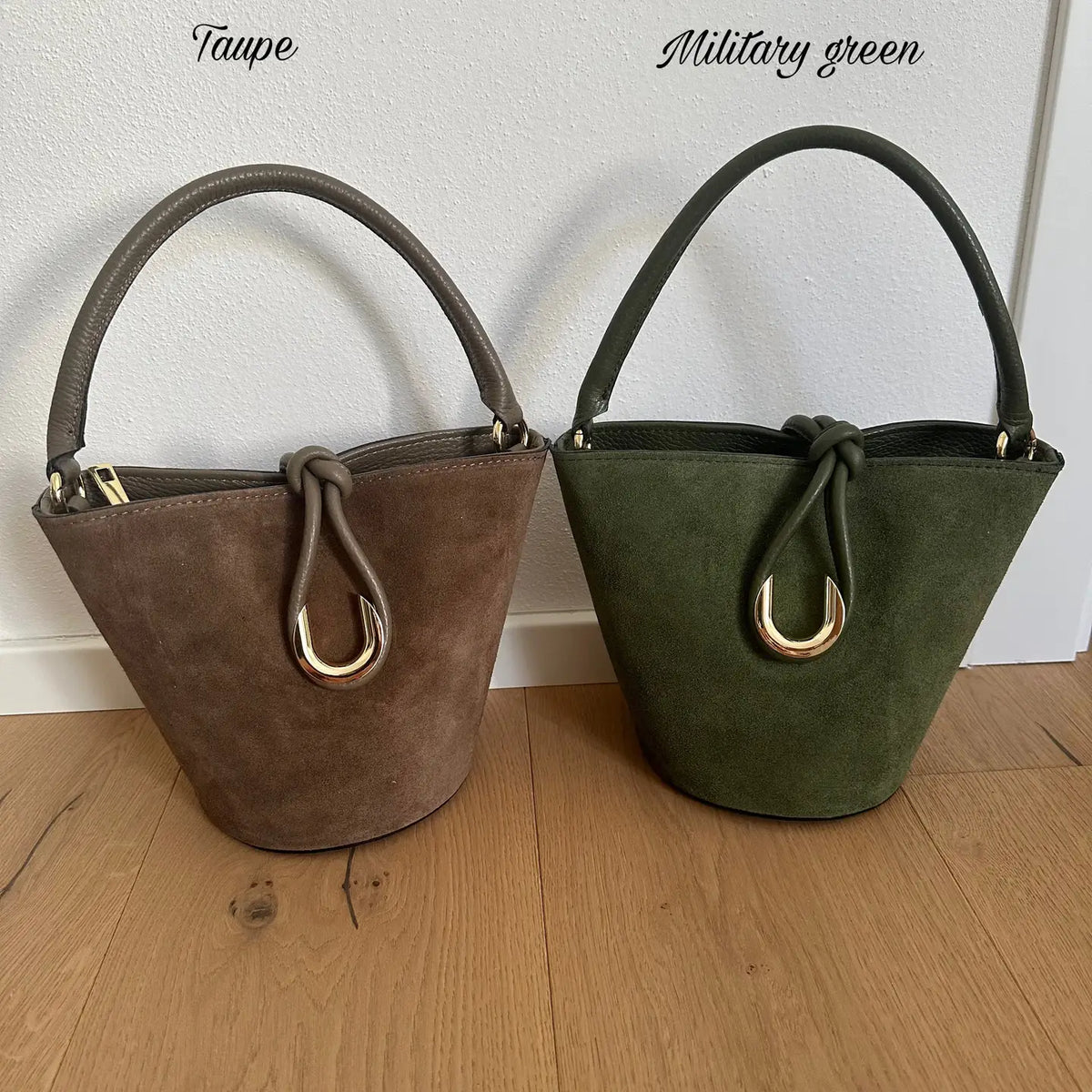 Bolso MELISSA de ante italiano Zh Leather Bags