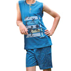 Pijama Infantil de Niño Punto Liso Ref. 263002