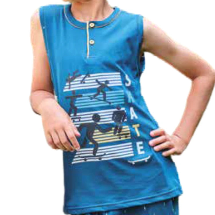 Pijama Infantil de Niño Punto Liso Ref. 263002 (imagen 2)