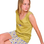 Pijama Infantil de Niña Punto Liso Ref. 264006