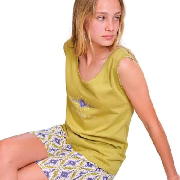 Pijama Infantil de Niña Punto Liso Ref. 264006
