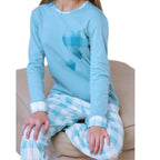 Pijama Infantil de Niña Interlock Perchado Ref. 264618