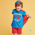 Pijama de Niño Punto Liso Primavera-verano