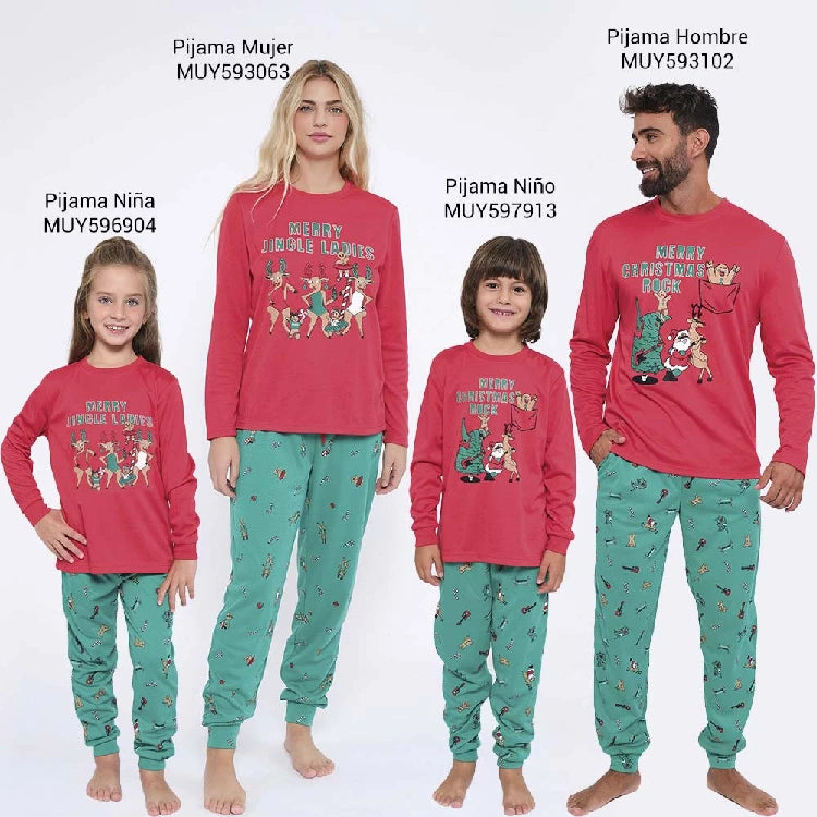 Pijama de Mujer Navidad Interlock (imagen 4)