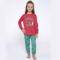 Pijama Infantil de Niña Navidad Interlock