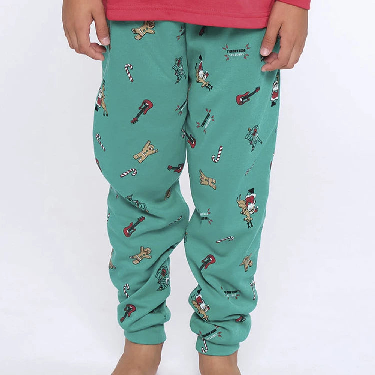 Pijama Infantil de Niño Navidad Interlock (imagen 3)