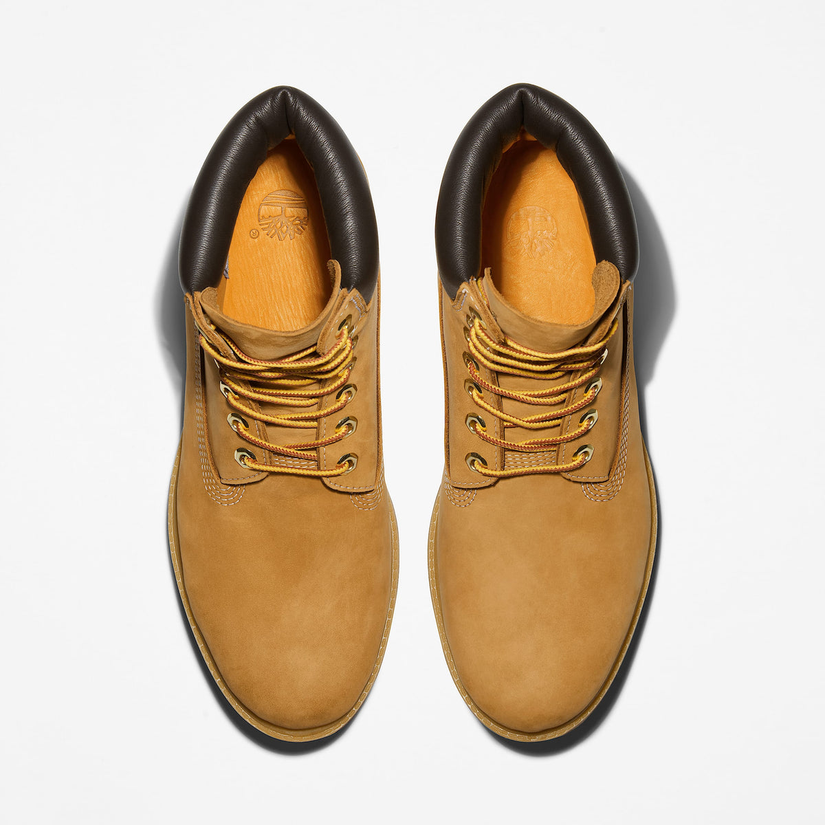 Timberland Premium 6 Pulgadas Trigo Nobuck (Hombre) - vista lateral