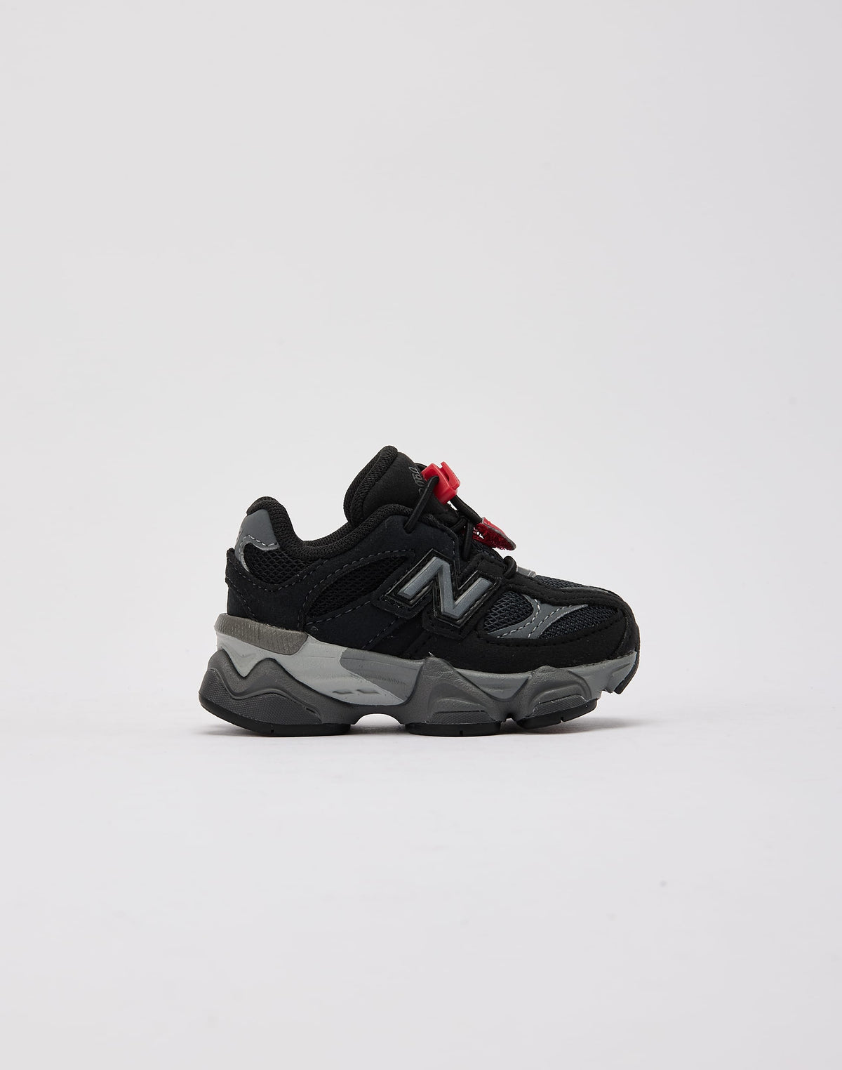 New Balance 9060 Black Castlerock bebé - vista lateral