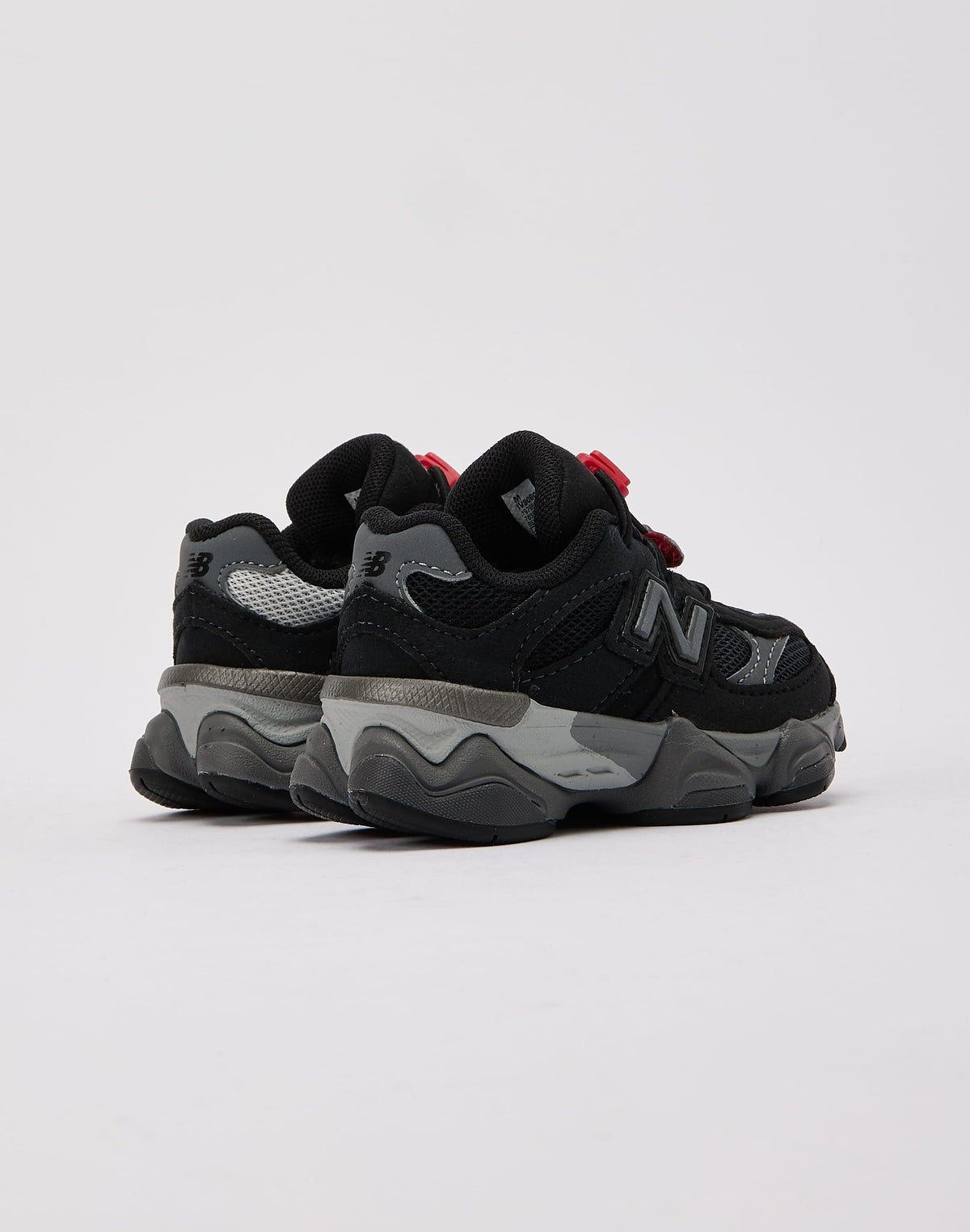 New Balance 9060 Black Castlerock bebé - vista trasera