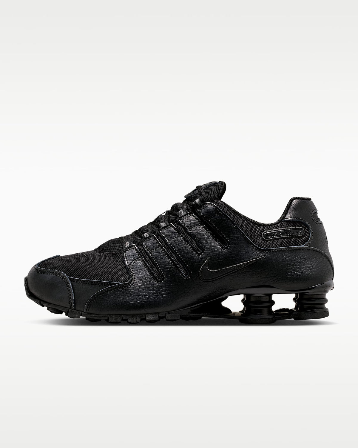 Nike Shox NZ Negro detalle columnas Shox