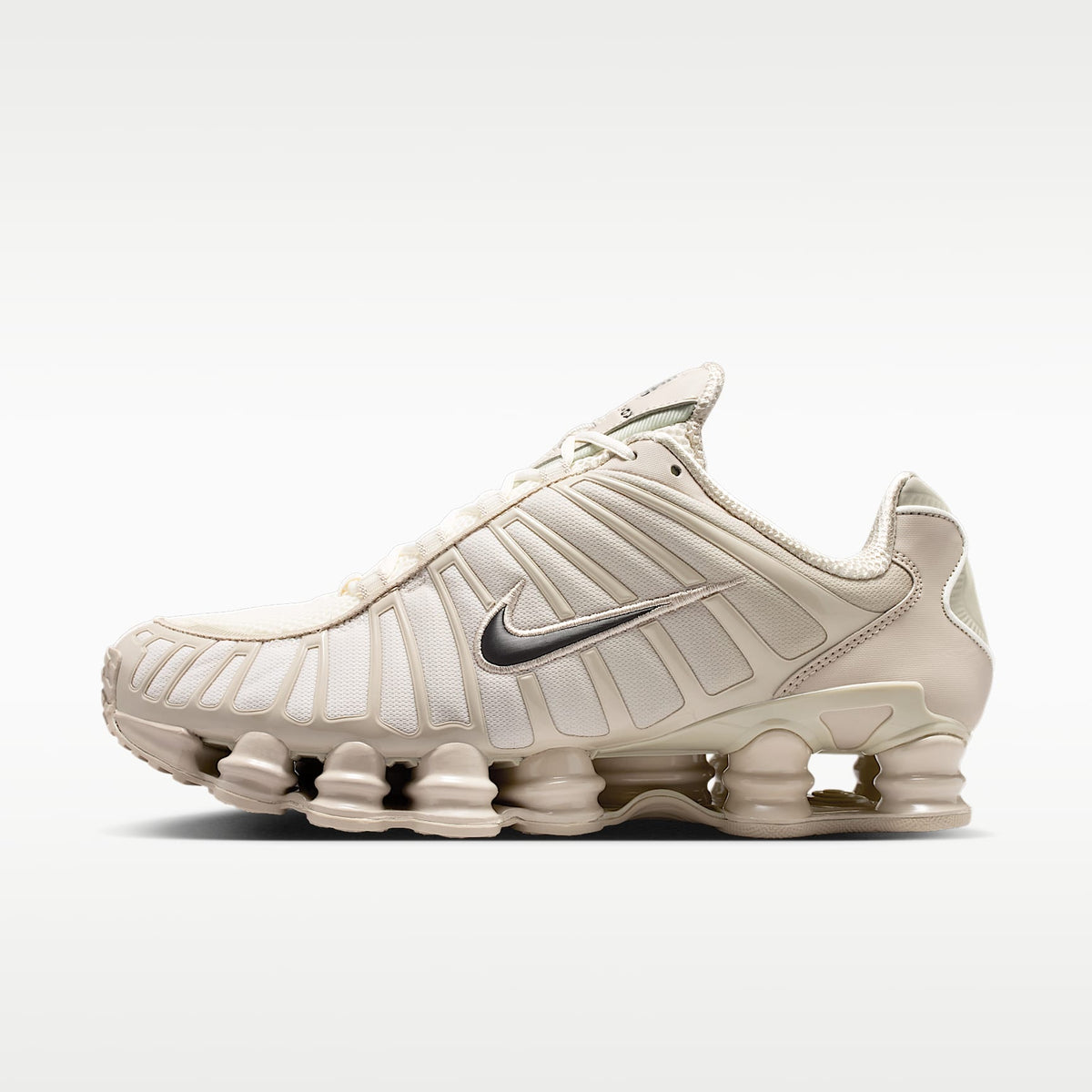 Nike Shox TL Cream Sail vista lateral