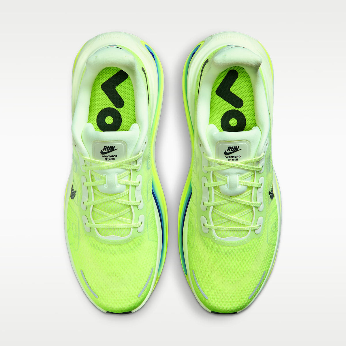 Nike Vomero Premium Volt Tint Zafiro - detalle