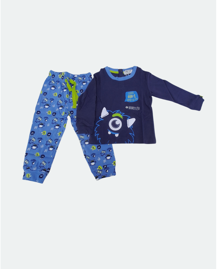 Pijama Algodón Monstruo