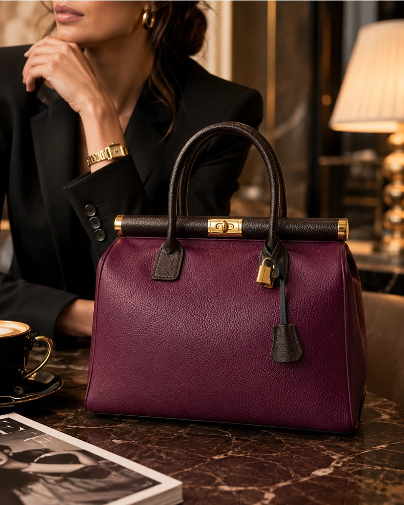 Bolso NORA de piel italiana dollaro ZEEN