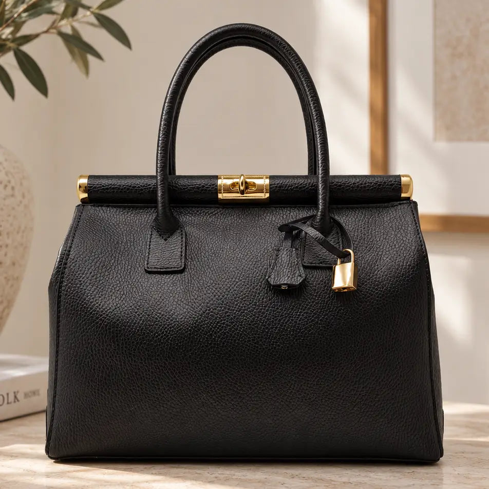Bolso NORA de piel italiana dollaro ZEEN