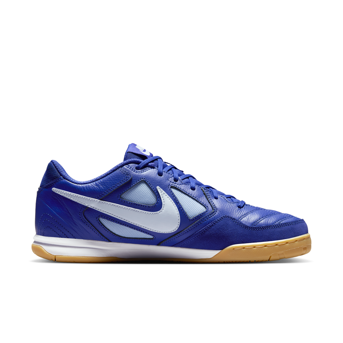 Nike Gato Azul Noche Aluminio vista lateral