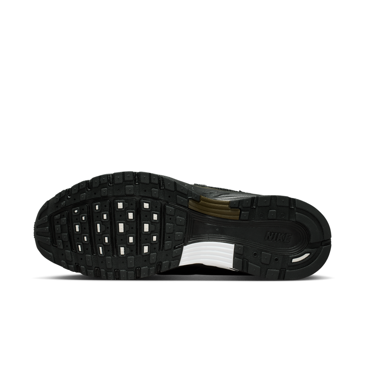 Nike P-6000 Negro Avellana Oscuro detalle suela
