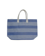 Bolso Playa o Piscina Franjas Azules (imagen 2)
