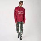 Pijama de Hombre Terciopelo Navidad