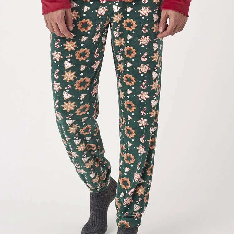Pijama de Hombre Terciopelo Navidad (imagen 3)