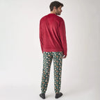 Pijama de Hombre Terciopelo Navidad (imagen 4)