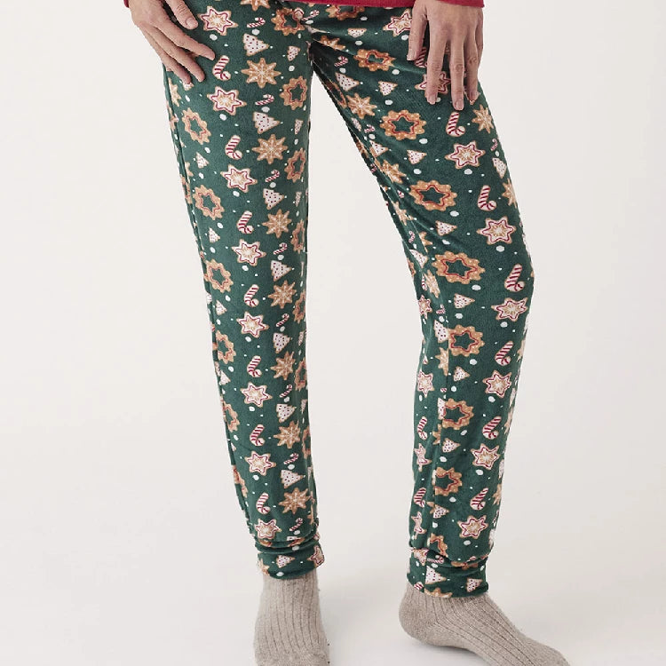 Pijama de Mujer Terciopelo Navidad (imagen 3)
