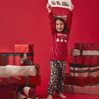 Pijama Infantil Terciopelo Navidad Unisex (imagen 2)