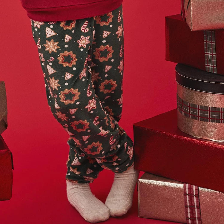 Pijama Infantil Terciopelo Navidad Unisex (imagen 4)