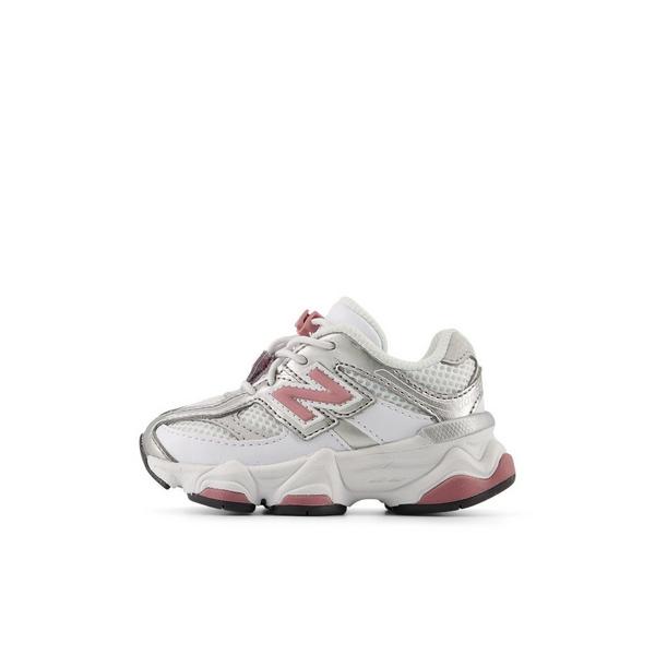 New Balance 9060 Plata y Rosa (Bebé)
