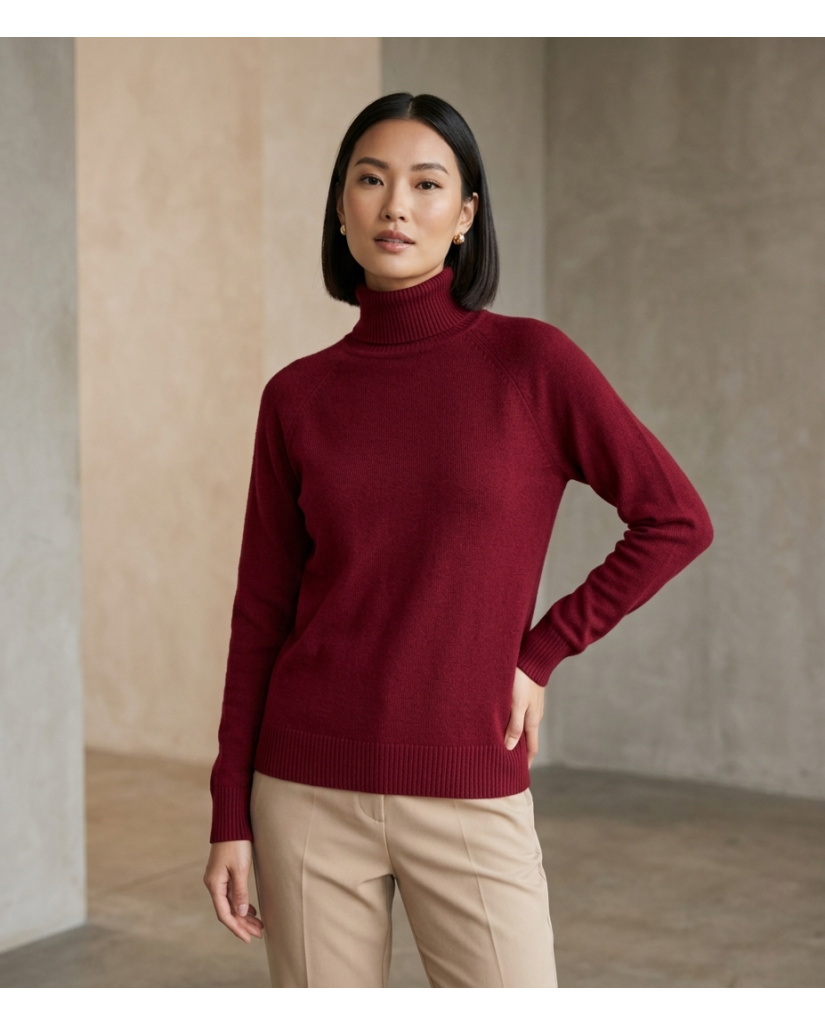 Jersey Cuello Alto Mujer